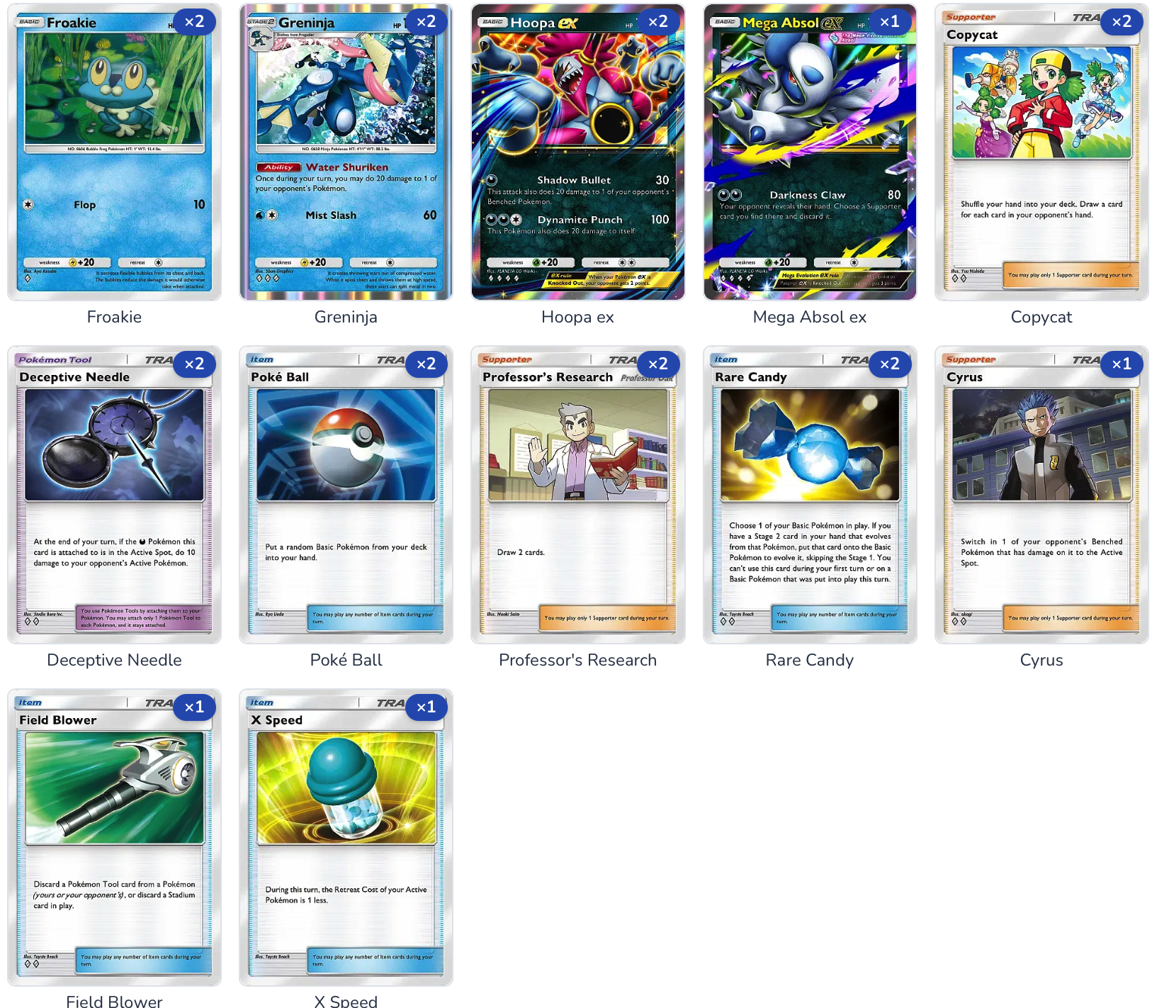 Credit: 𝗕𝗢𝗔𝗧 | Toxologys 4th place build Dark Greninja